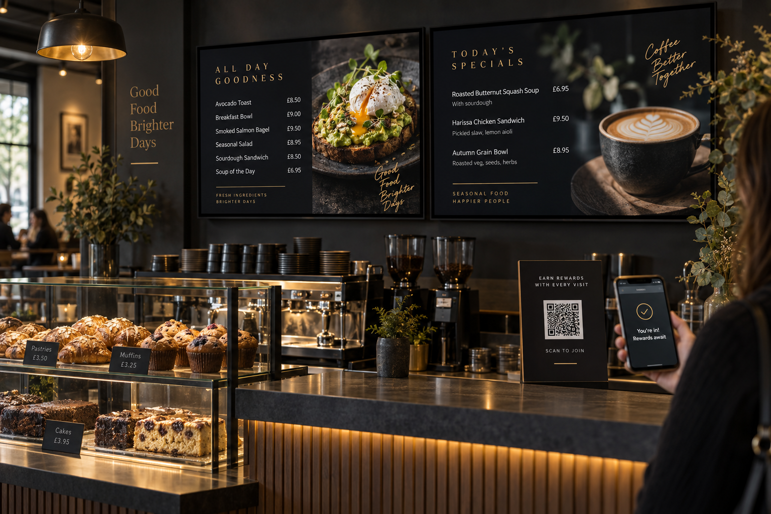 Illustrative digital loyalty experience